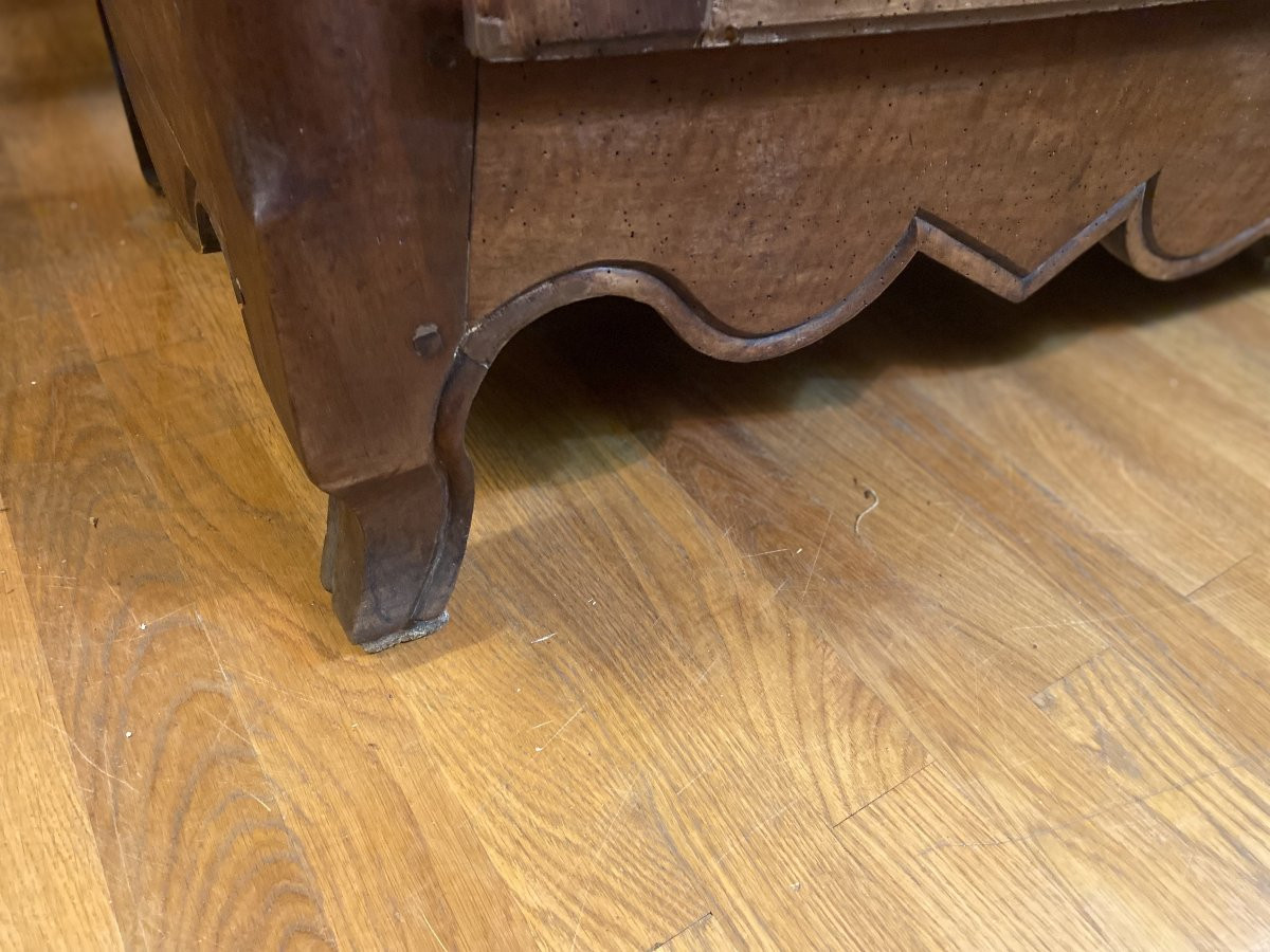 Rustic Walnut Sideboard, Mid-19th Century.-photo-3