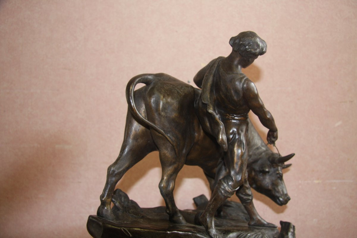 Importante pendule signée Emile Picault-photo-7