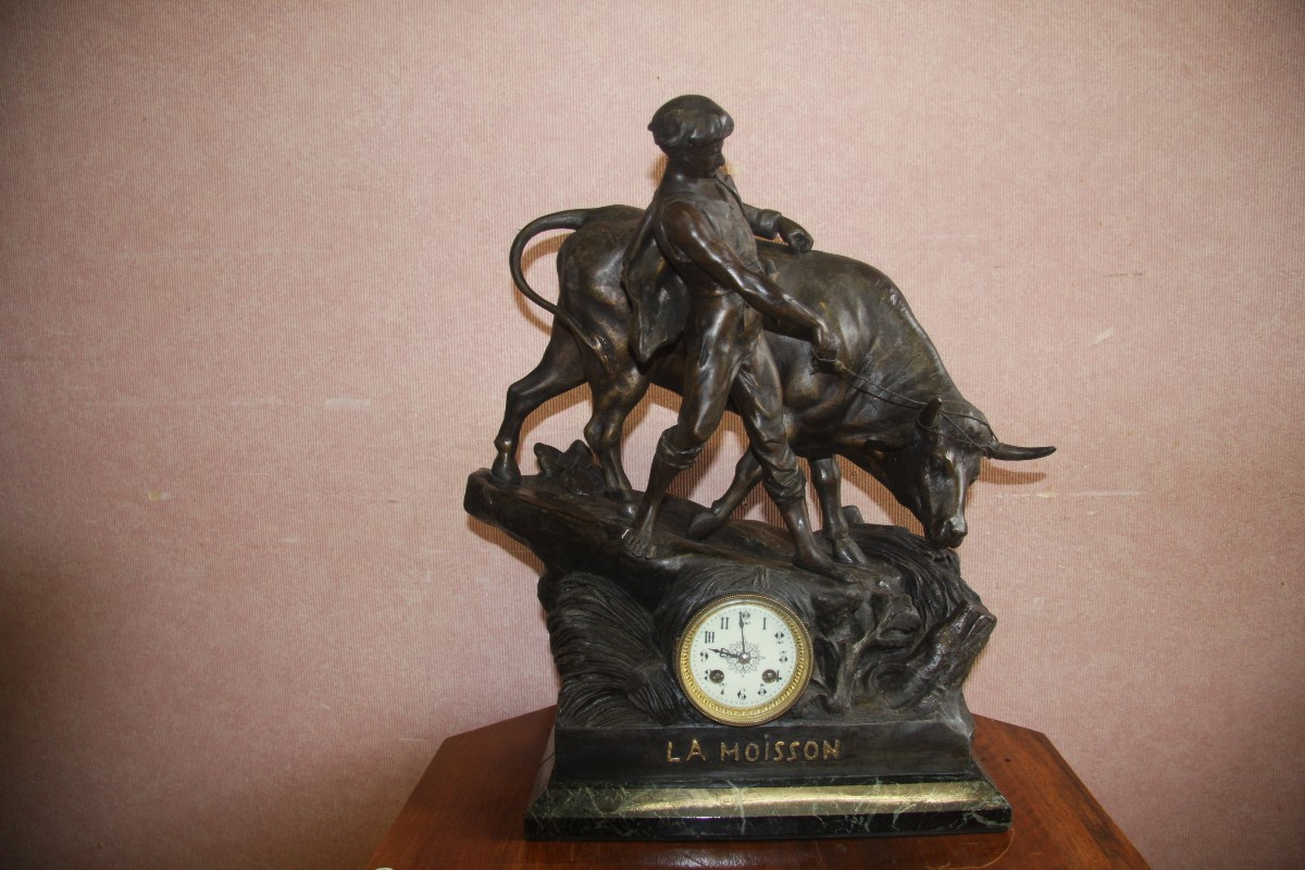 Importante pendule signée Emile Picault