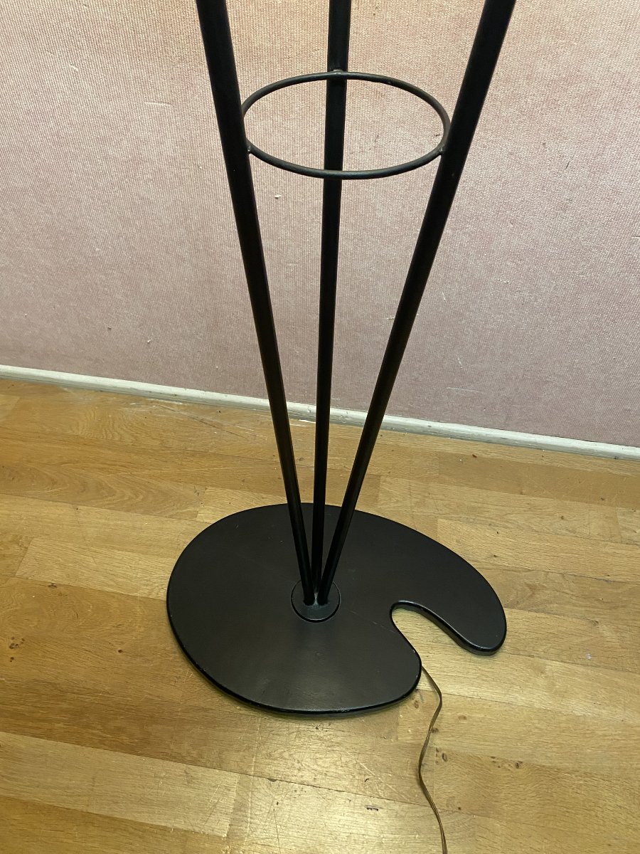 Lampadaire des années 60 , 3 feux. -photo-3