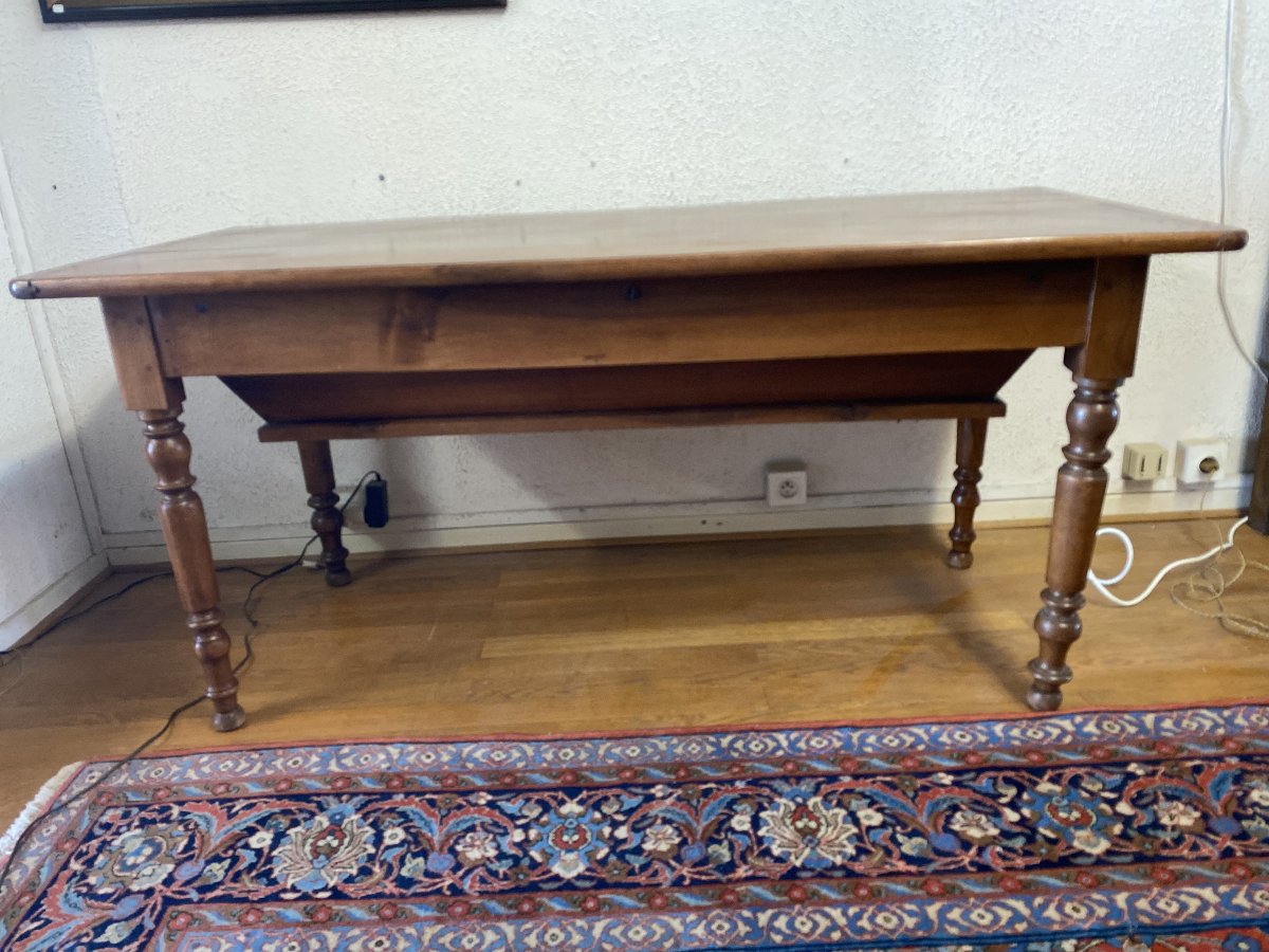 Walnut Kneading Table, In Very Good Condition.-photo-2