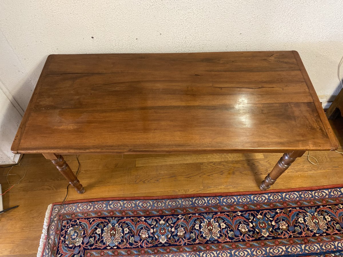 Walnut Kneading Table, In Very Good Condition.-photo-3