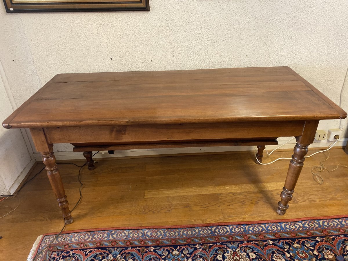 Walnut Kneading Table, In Very Good Condition.-photo-1