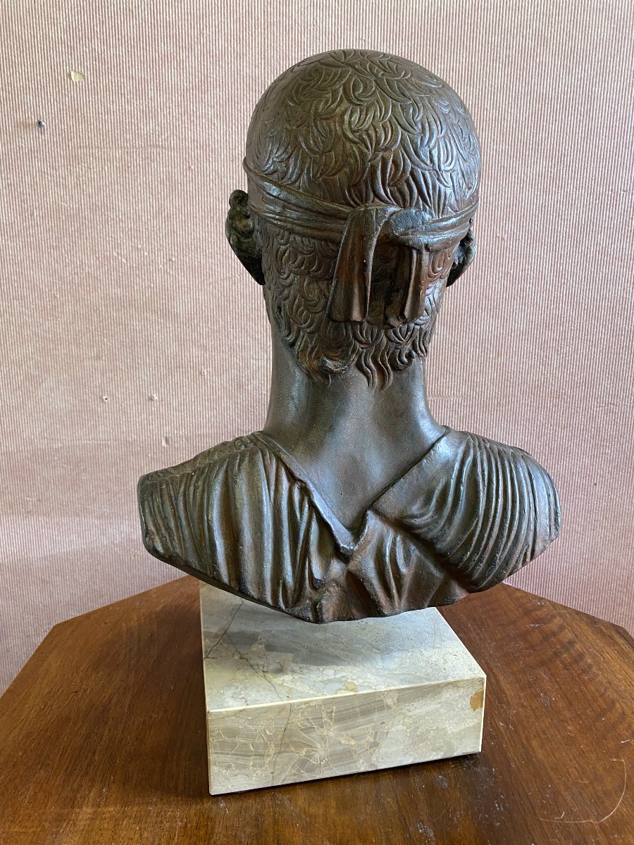 Plaster Bust Of The Charioteer Of Delphi-photo-1