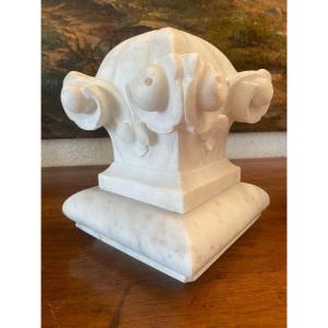 Carrara Marble Sculpture Made By A Stone Sculptor