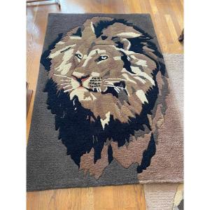 Tapestry Representing A Lion