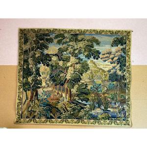 Tapisserie florale, Faite à La Main, Des Années 40.