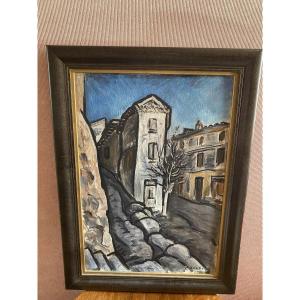 Oil On Canvas Signed By Alfred Lesbos (1873–1940)