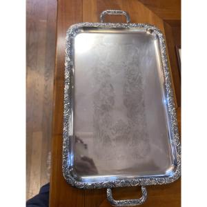 Silver-colored Metal Tray