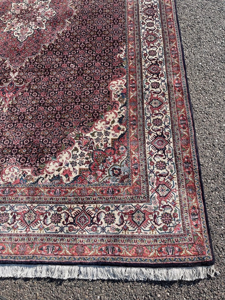 Bidjar Persian Rug 312 X 204 Cm Hand Knotted Wool In Iran Circa 1980 Superb-photo-2