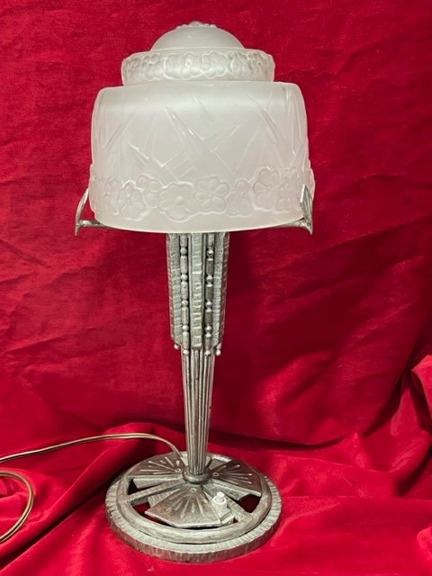 Lampe Art Déco 1930 Muller Frères Lunéville