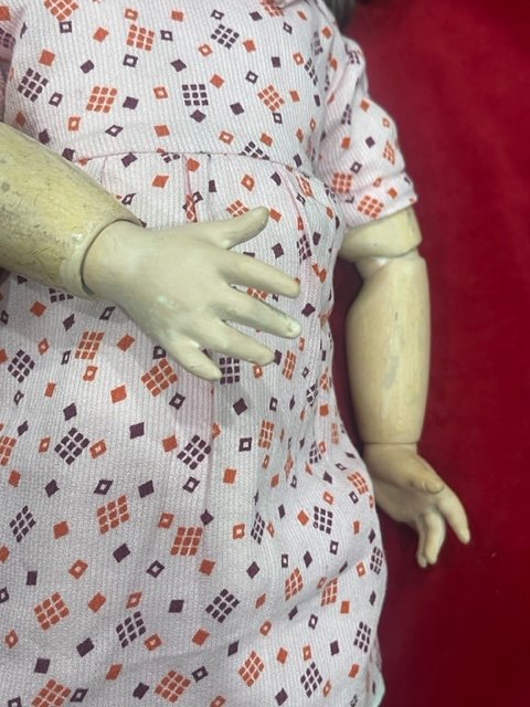 Jumeau Porcelain Doll 1907 Size 11 - 60 Cm-photo-3