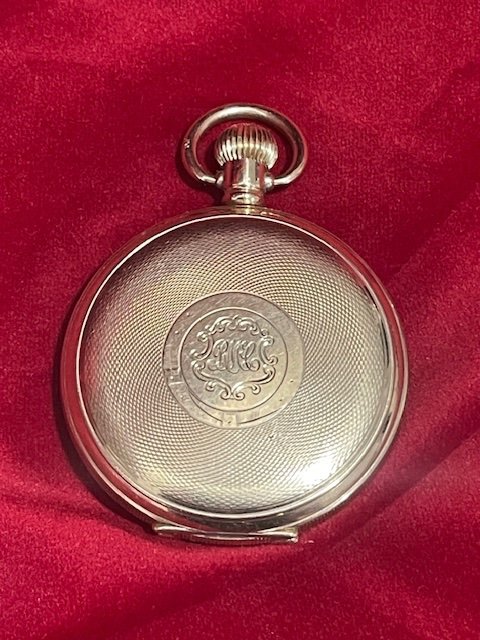 Montre Gousset Omega Plaque Or-photo-2