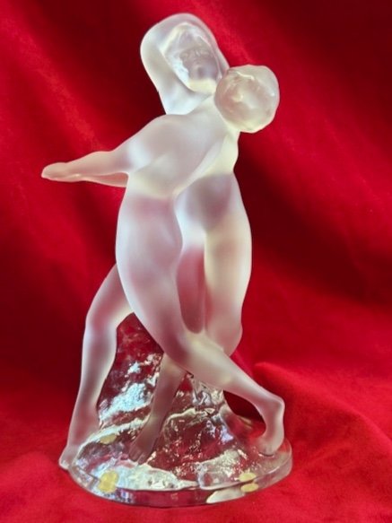 Maison Lalique - Crystal Sculpture "the Two Dancers"