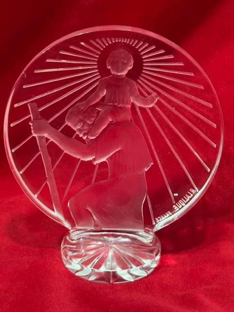 René Lalique - "saint Christopher" Mascot-photo-2