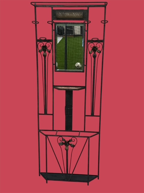 Art Deco Entrance Cloakroom 1930 Scnheider Lamp