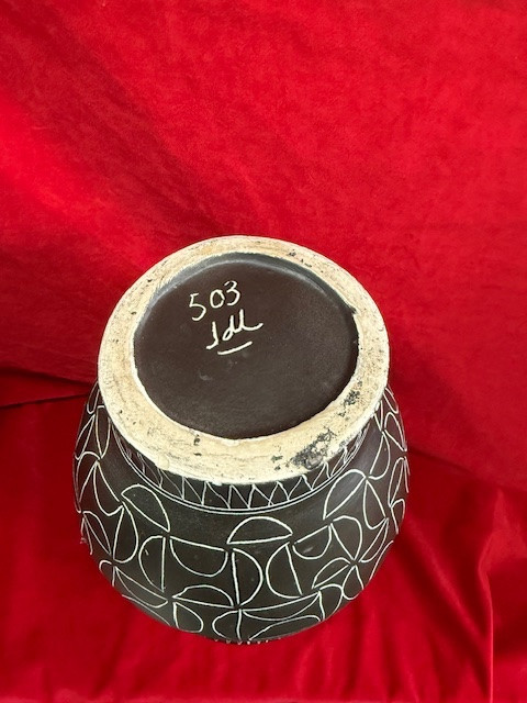 Important vase Jean De Lespinasse N°503-photo-3