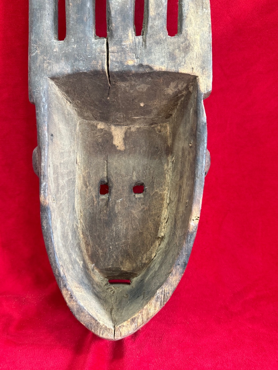 masque africain ancien MALI BAMANA NTOMO-photo-2