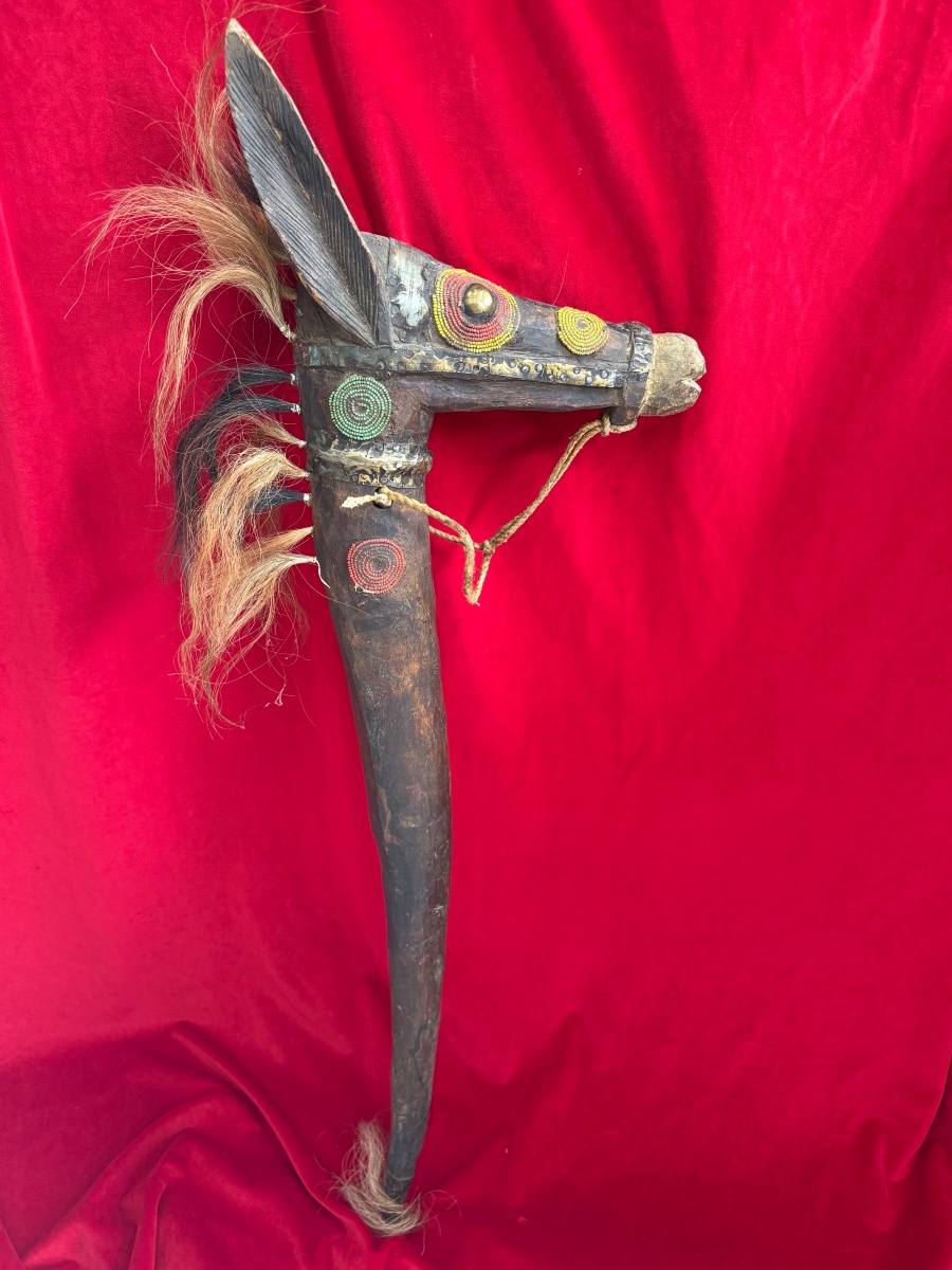 African Bamana Dance Horse From Mali-photo-2