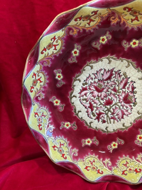 Longwy Enamel Bowl By Maurice Paul Chevallier-photo-2