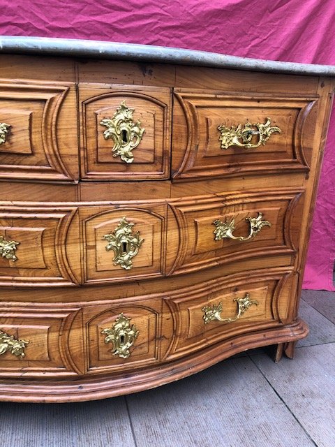 Commode Epoque Louis XIV En Noyer XVIII Eme-photo-1