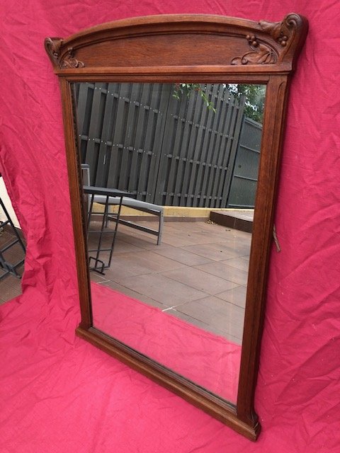 Miroir Art Nouveau Ecole De Nancy 1900-photo-2