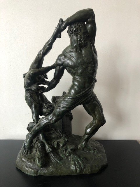 Antonio Canova Bronze Sculpture - Hercules And Lichas XIX-photo-2