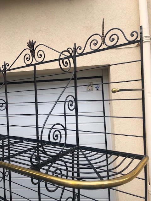 Meuble De Metier Grille De Boulangerie Fer Forge-photo-3