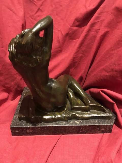 Bronze Sculpture Serge Zelikson Female Nude-photo-4