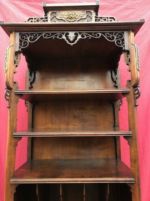 Cabinet Meuble A Musique Japonisant  Dans Le Gout De Gabriel Viardot-photo-1