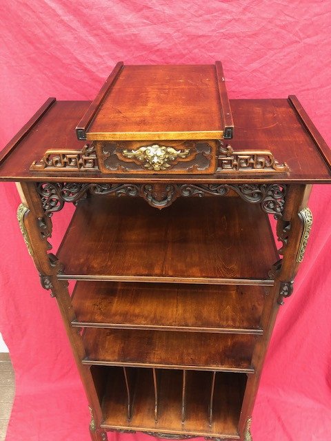 Japanese Music Cabinet In The Taste Of Gabriel Viardot-photo-2