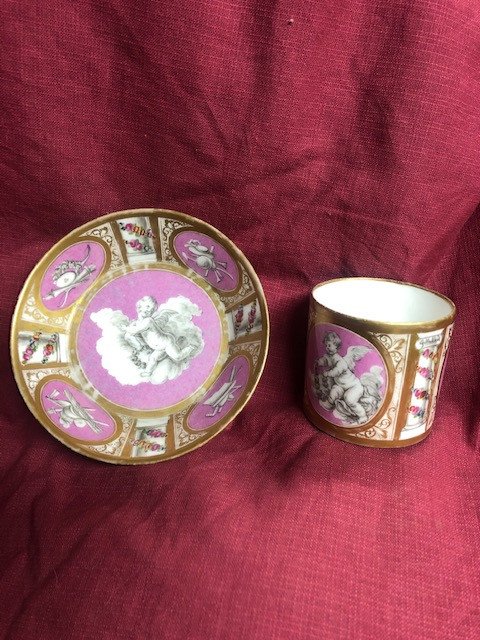 Tasse Litron Porcelaine Paris XIX Eme