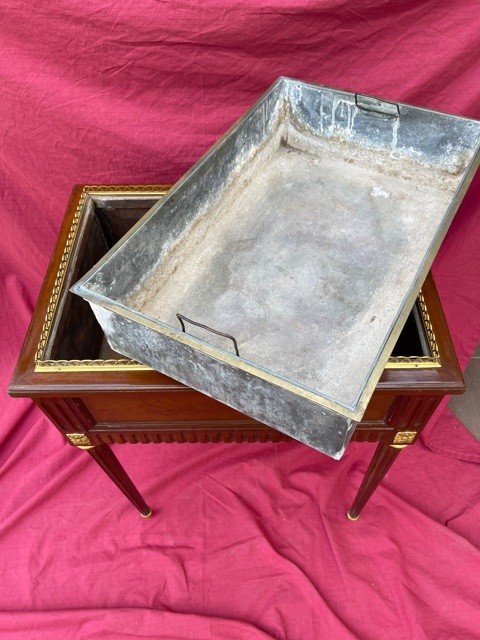 Jardinière  d'époque Louis XVI En Acajou  XVIII ème-photo-1