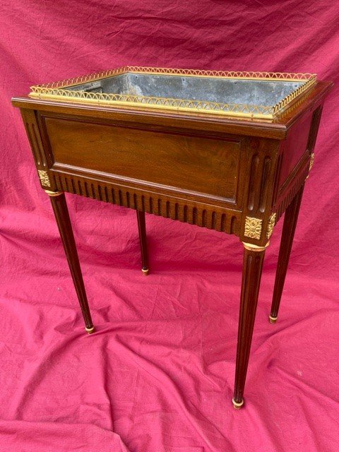 Jardinière  d'époque Louis XVI En Acajou  XVIII ème