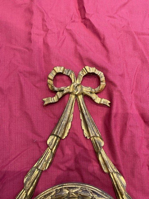 Louis XVI Style Wall Mirror End XIX Eme-photo-2