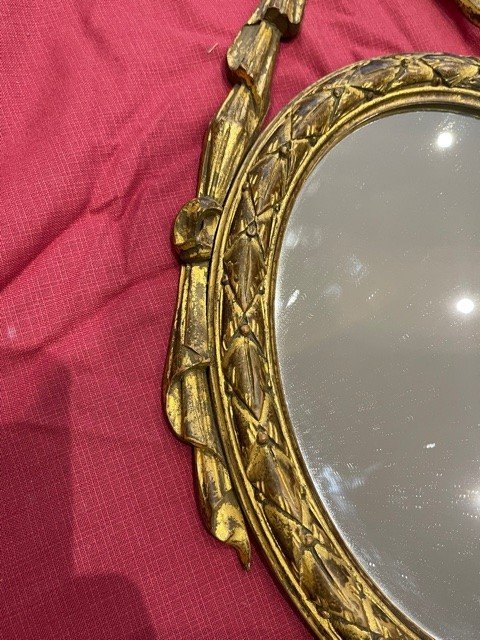 Louis XVI Style Wall Mirror End XIX Eme-photo-3