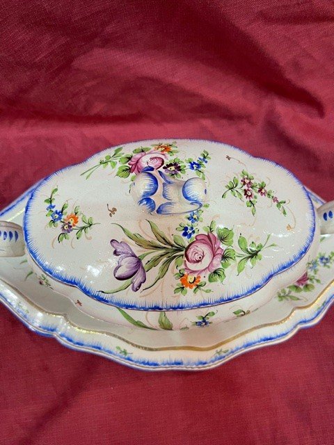 Small Tureen De Clamecy Louis XV Style-photo-2