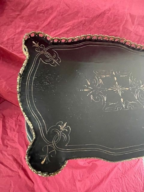 Console Sellette à Trois Plateaux d'époque Napoleon III-photo-1