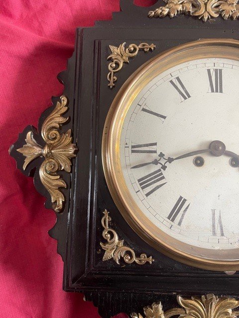Cartel Wall Clock Napoleon III Period-photo-2