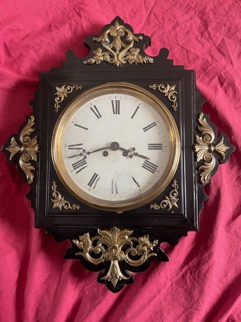 Cartel Horloge d'Applique Epoque Napoleon III