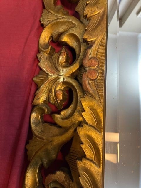 Napoleon III Epqoue Pediment Mirror-photo-4