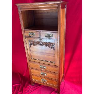 Camille Gauthier Art Nouveau Secretary 1900 School Of Nancy