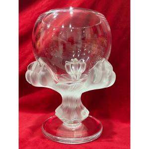 Vase Cristal Lalique Modele Bagheera