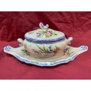 Small Tureen De Clamecy Louis XV Style