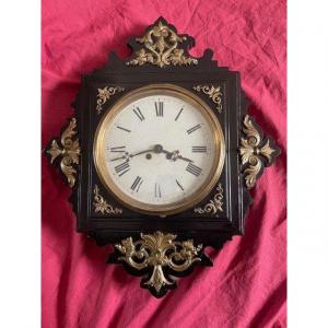 Cartel Wall Clock Napoleon III Period