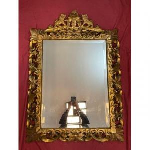 Miroir A Fronton Epoque Napoleon III