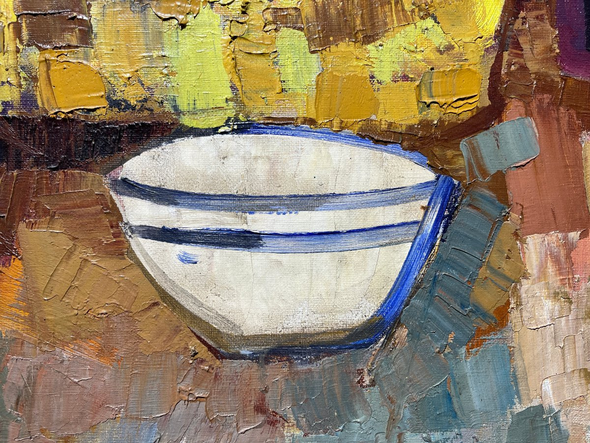 Jacques Hallez - Still Life With Two Baskets, 1979-photo-4