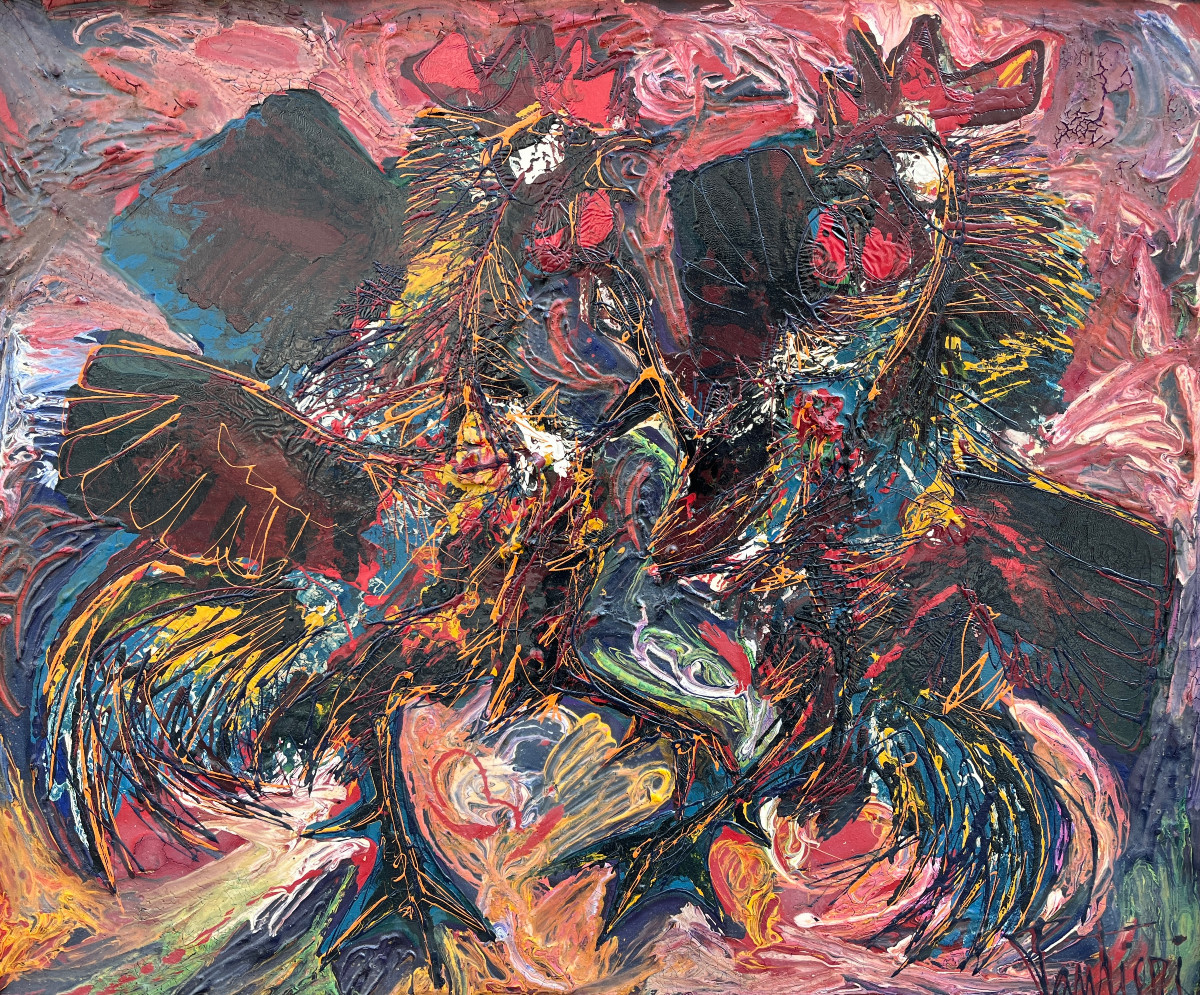 Pier Claudio Pantieri - Roosters, 1961