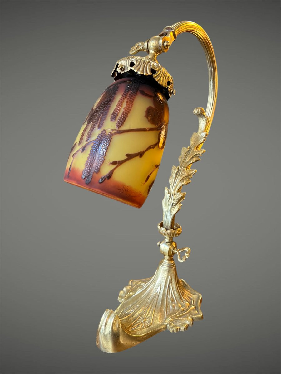 Paul Nicolas Table Lamp With Butterflies And Willow Catkins-photo-3