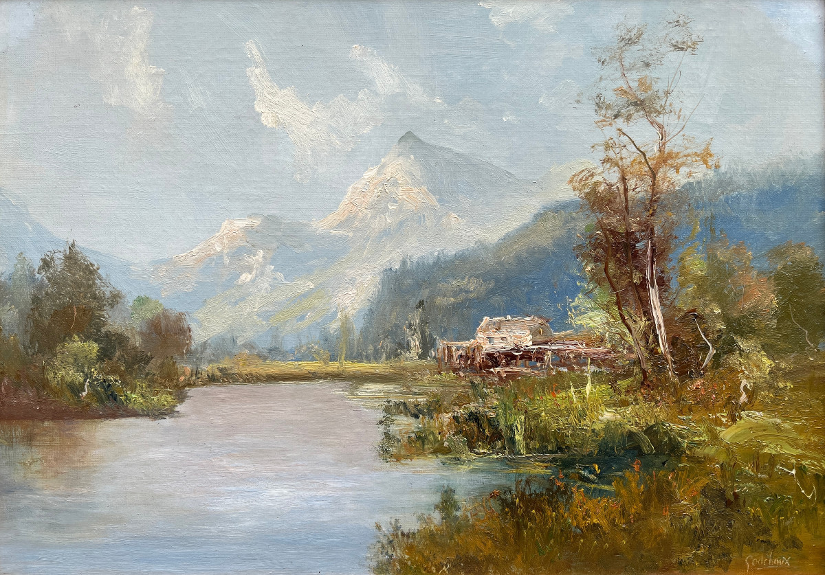 Alfred Godchaux - Scène montagneuse